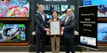 شاشات ‘QLED’ من سامسونج تحصل على شهادة ‘Real Quantum Dot Display ’