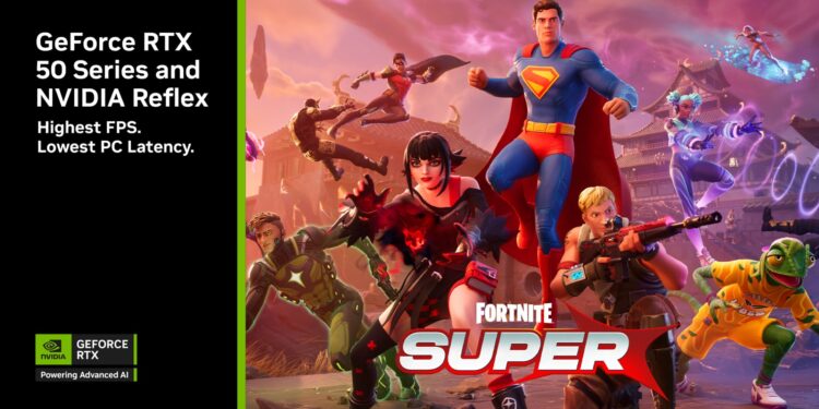 أكثر من 150 لعبة تنضم لدعم تقنية NVIDIA Reflex منهم موسم سوبر الجديد لـ Fortnite BR