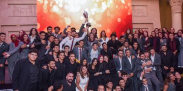 جامعة مصر للعلوم والتكنولوجيا تفوز بمسابقة إيناكتس المحلية ٢٠٢٥ لرواد الاعمال