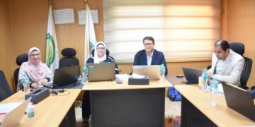 ختام عمليات التقييم المكتبي لجوائز التميز الحكومي بجامعة مدينة السادات