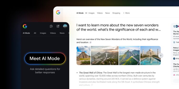 بحث Google: ميزة “AI Mode” الآن بالشرق الأوسط وشمال أفريقيا بالإنجليزية