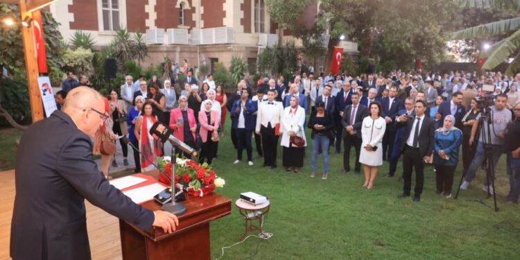 الاحتفال بيوم الجيش للجمهورية تركيا في القاهرة