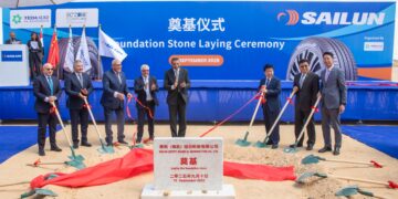 وضع حجر أساس مصنع سايلون الصينية لإطارات السيارات بالسخنة باستثمارات مليار دولار