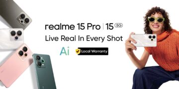 سلسلة realme 15 تطلق هاتف بذكاء اصطناعي وكاميرا لتجربة تصوير استثنائية