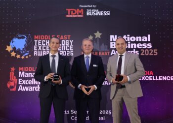 ڤودافون مصر تحصد جائزتين ضمن جوائز التميز التكنولوجي للشرق الأوسط 2025