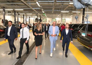 افتتاح صالة عرض مرسيدس- بنز بالإسكندرية بعد التطوير