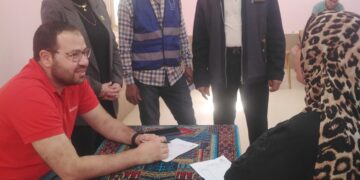 جامعة مدينة السادات تدشن قافلة شامله ومشروع تنموي بسنتريس بالمنوفية