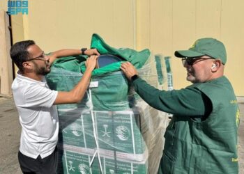 وصول الطائرة السعودية الـ69 لإغاثة الشعب الفلسطيني في غزة