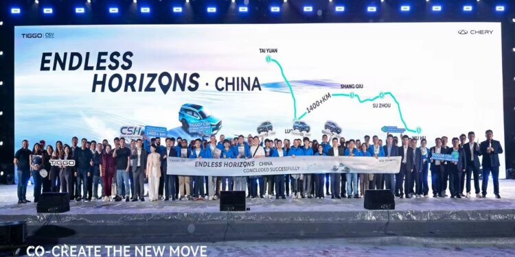 اختتام اختبار التحمل العالمي لتقنية شيري الفائقة الهجينة