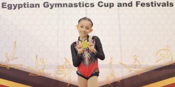 “تمني” تحصد ذهبية كأس مصر للجمباز تحت 10 سنوات