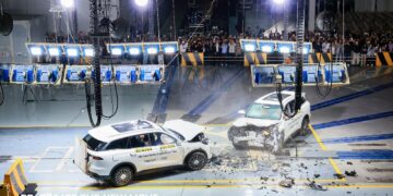 شيري TIGGO9 تتفوّق في اختبار التصادم عالي الصعوبة بزاوية 15 درجة