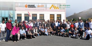الأهرام للمشروبات تستضيف رواد أعمال “أورنج كورنرز مصر” في مصنعها بالشرقية