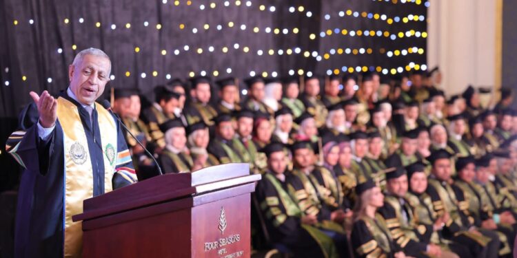 الأكاديمية العربية تحتفل بتخريج دفعة جديدة من حملة الماجستير والدكتوراة في إدارة الجودة