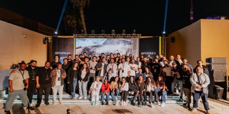 إنفيديا جيفورس الشرق الأوسط تحتفل بلعبة Battlefield 6 من قلب القاهرة