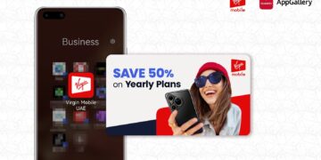 تعاون بين هواوي وفيرجن موبايل  لدفع التحول الرقمي 