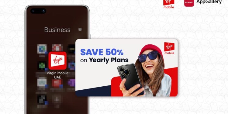 تعاون بين هواوي وفيرجن موبايل  لدفع التحول الرقمي 