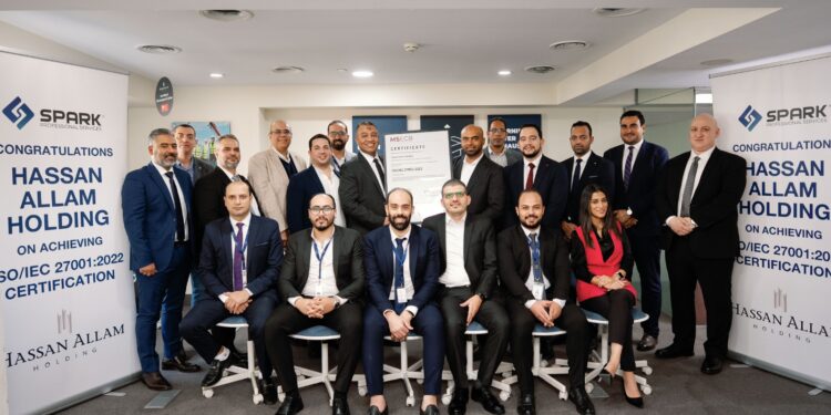 نجاح حصول “حسن علام القابضة” على شهادة ISO 27001 لأمن المعلومات