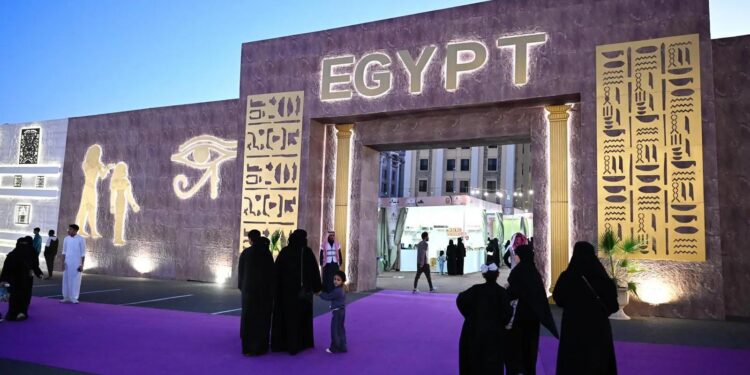 الجناح المصري في “أتاريك” يأسر أبصار زوار “شتاء مكة المكرمة”