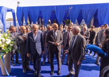 تدشين «مدرسة أنسي ساويرس للتكنولوجيا التطبيقية والإنشاءات»