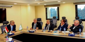 رئيس البنك الزراعي المصري يلتقي أعضاء لجنة الزراعة “بالشيوخ”