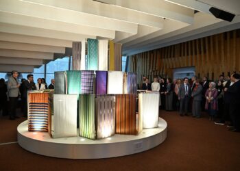 افتتاح معرض “أطلس النسيج التركي” في مقر المجلس الأوروبي بفرنسا