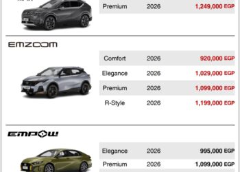تعرف علي أحدث أسعار سيارات GS3   Emzoom وGS4 MAX