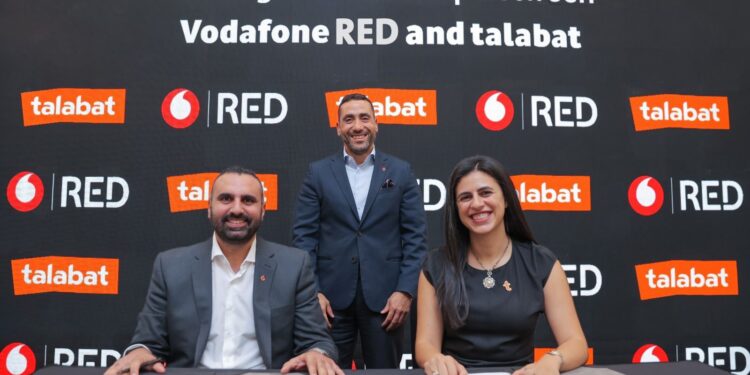 شراكة بين طلبات وڤودافون لإتاحة ‘talabat pro’ ضمن باقات RED