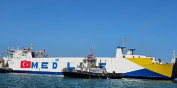 سفينة الهلال الأحمر التركي تحمل ٣٣٠٠ طن مساعدات لغزة