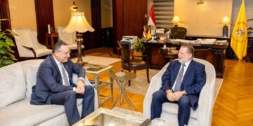 محافظ البنك المركزي يبحث مع وزير التعليم العالي التعاون المشترك