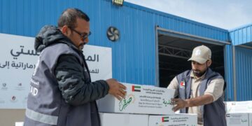 الإمارات تطلق جسرا جويا لإغاثة قطاع غزة خلال رمضان