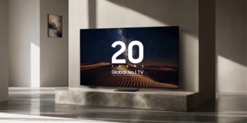 سامسونج بصدارة السوق العالمي للتلفزيونات للعام الـ20 على التوالي