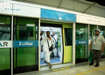 إجمالي أعداد الحجاج هذا العام بلغ 1,707,301