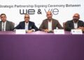 توقيع مذكرة تفاهم بين Communities و WE لتطوير البنية التحتية الرقمية لجميع مشروعتها