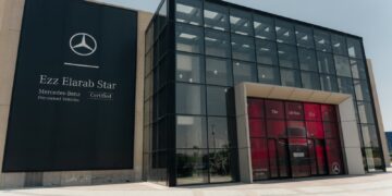 عز العرب ستار تفتتح صالة عرض متكاملة لسيارات مرسيدس-بنز المستعملة المعتمدة
