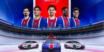 بي واي دي تعلن عن توقيع شراكة مع باريس سان جيرمان حتي 2029