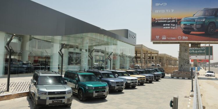 بي واي دي تتصدّر سوق مركبات الطاقة الجديدة بحصة تتجاوز ٢٠٪