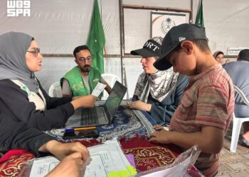 بدء تسجيل الطلبة في “مدرسة مكة” بجنوب غزة بدعم من مركز “سلمان للإغاثة”
