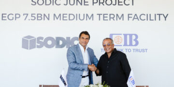 سوديك توقع تسهيل متوسط الأجل بـ 7.5 مليار جنيه مع “CIB” لتمويل June بالساحل الشمالي