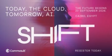 الاستعداد لأطلاق SHIFT بالقاهرة لاستعراض منصة Commvault Cloud ومستقبل المرونة السيبرانية