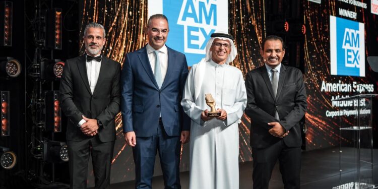 أمريكان إكسبريس الشرق الأوسط تحصد جائزة “أفضل خدمة لقطاع الأعمال”