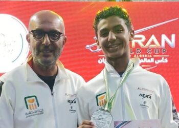 “القاضي” يحصد فضية كأس العالم للسلاح للشباب
