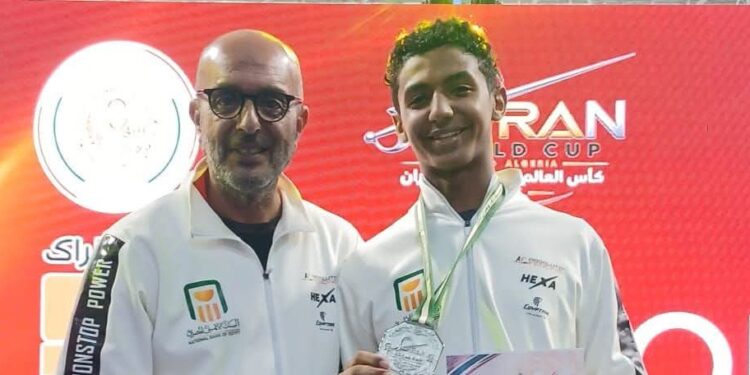 “القاضي” يحصد فضية كأس العالم للسلاح للشباب