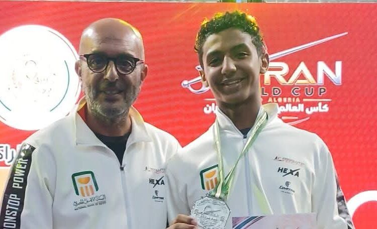 “القاضي” يحصد فضية كأس العالم للسلاح للشباب