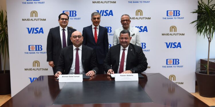 “التجاري الدولي” يتعاون مع ماجد الفطيم و«فيزا» لإطلاق بطاقات CIB SHARE Visa الائتمانية