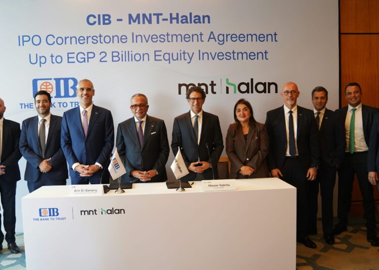 “التجاري الدولي”يوقع اتفاقية استثمار رئيسي في الطرح المقترح لـ “MNT-Halan” باستثمار ملياري جنيه