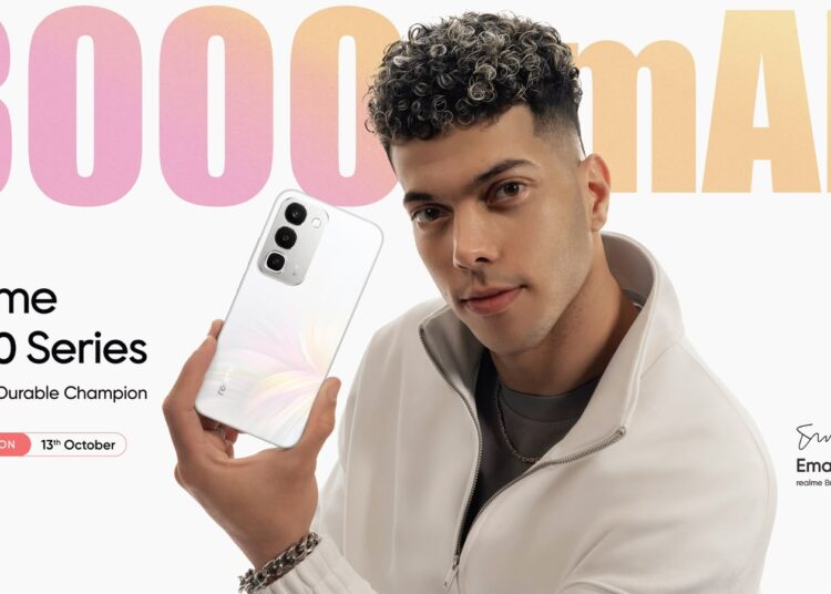 سلسلة realme C100 تصل ببطارية 8000 mAh تحت شعار «8000 mAh Durable Champion»