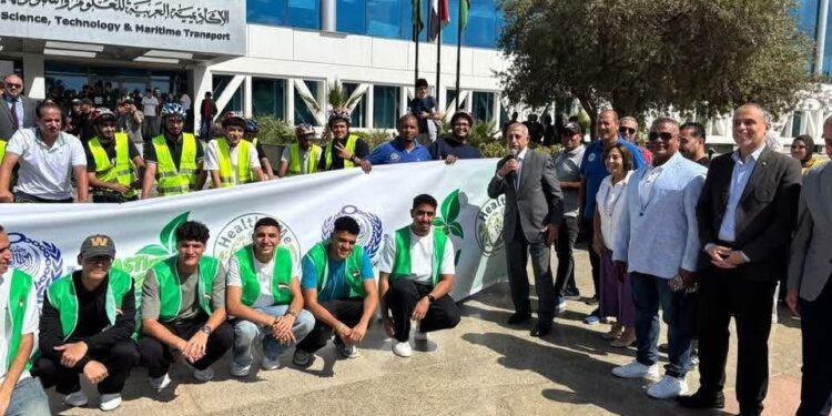 اطلاق حملة «AASTians Go Green» بالقرية الذكية لتعزيز الاستدامة ونشر الوعي البيئي