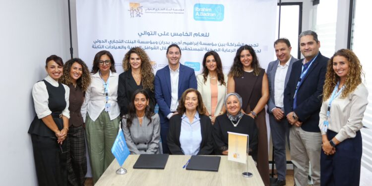 مؤسسة”التجاري الدولي” تجدد شراكتها مع”إبراهيم بدران” لدعم الرعاية الصحية لـ 120 ألف طفل